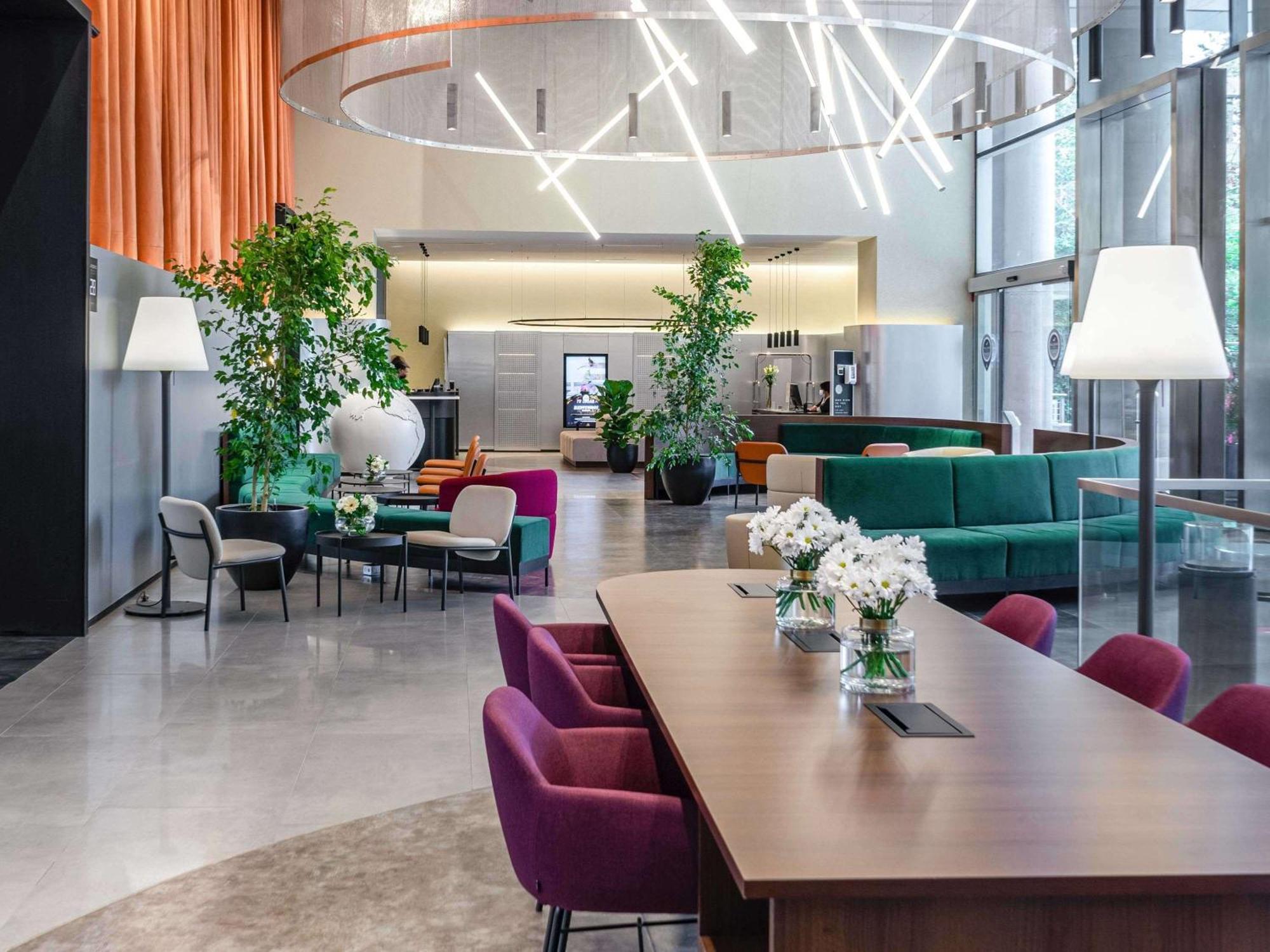 Pullman Santiago Vitacura Bagian luar foto Lobby